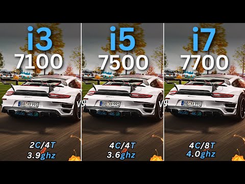 i3 7100 vs i5 7500 vs i7 7700 | Tested in Games (2025) | 1080p
