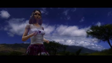 The Running Girl - DAZ 3D Filament Animation Test without shadows