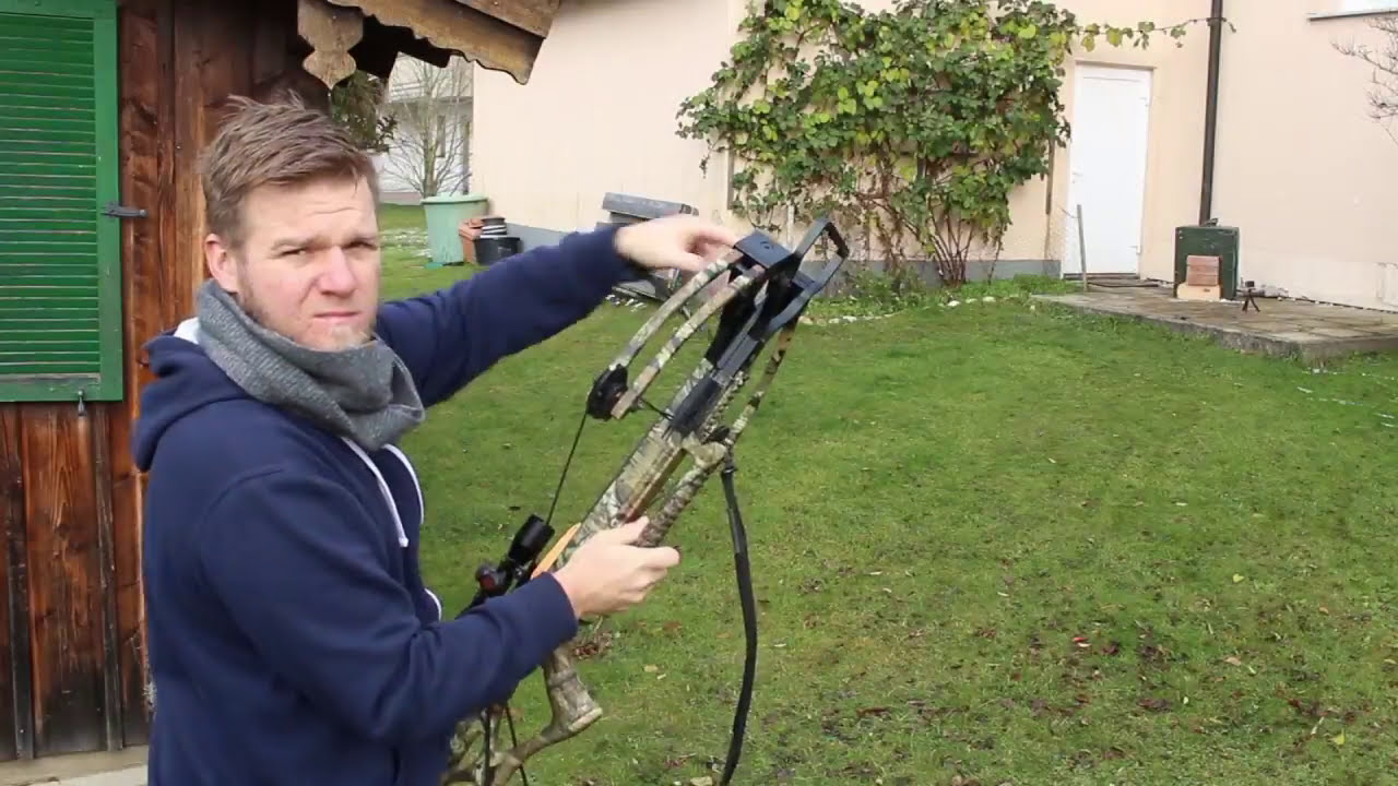 Bogen vs Armbrust Durchschlagskraft Teil 2, Bow vs Crossbow Part 2