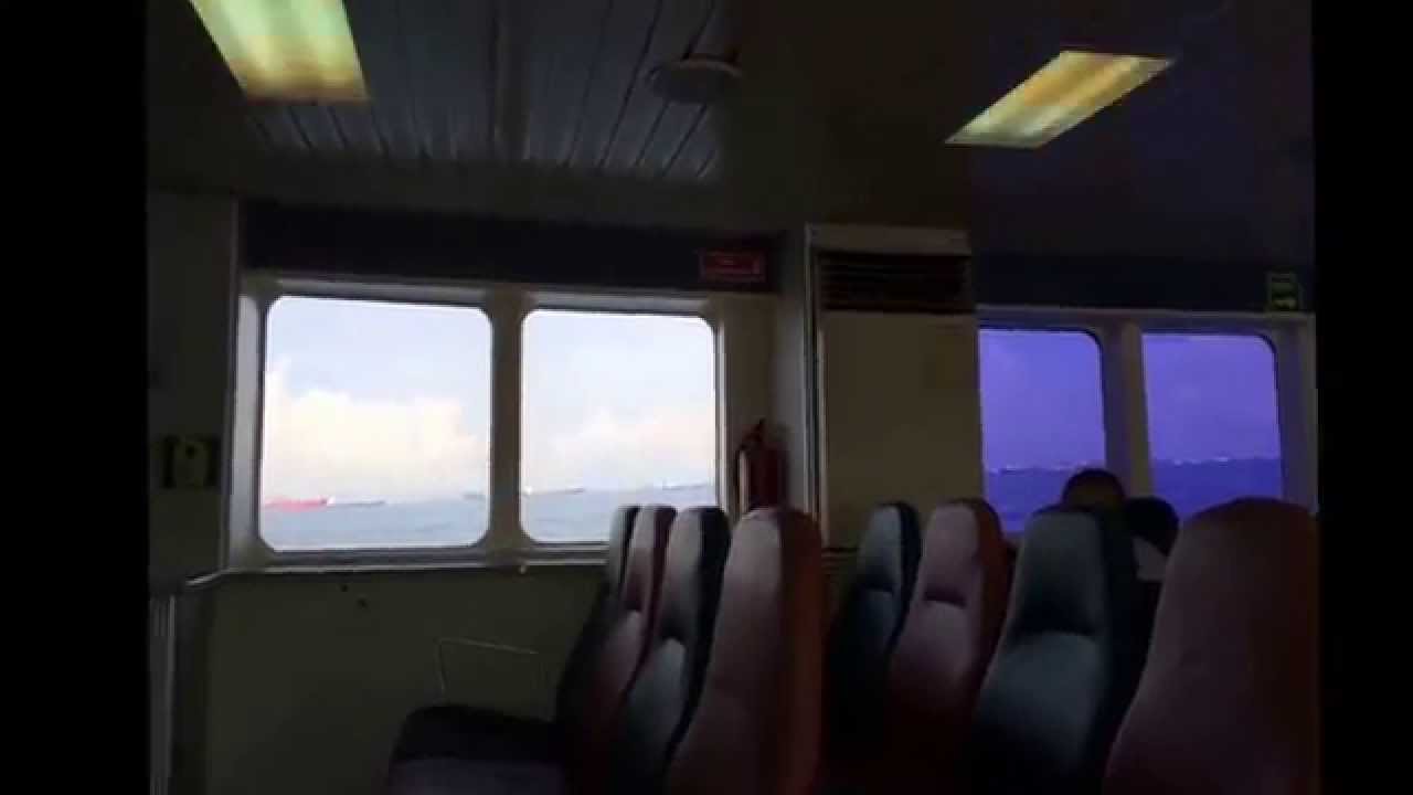 On ferry to Batam