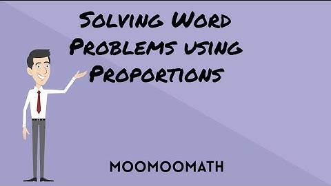 Math Proportion word problems