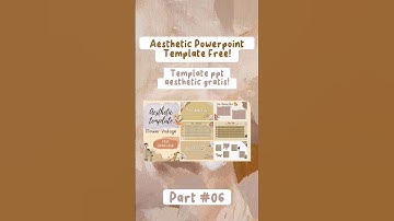 aesthetic powerpoint template, free!! #shorts #aesthetic #viral