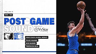 POSTGAME SOUND: MEMPHIS GRIZZLIES VS. ORLANDO MAGIC | COACH MOSE , FRANZ, TRISTAN  & MORITZ