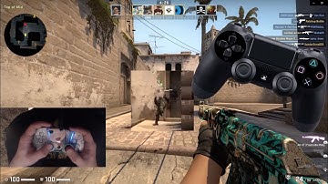 CS:GO Fragmovie on Controller! (Gyro)