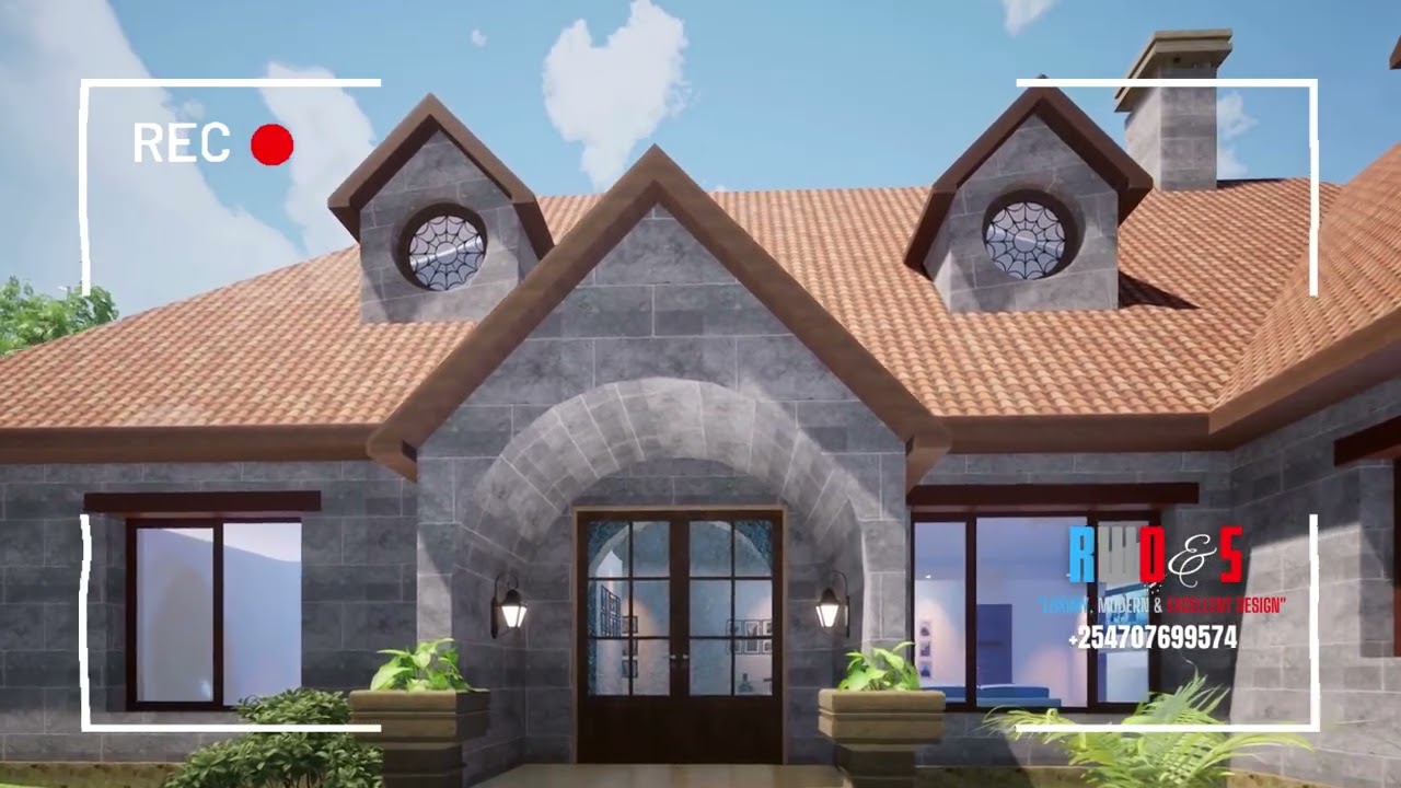 Modern House Design with 5 Bedrooms Family Home