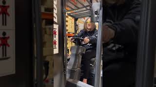 When you think you're rapid on a forklift 💨 #forklift #driving #funny #viral #trending #foryou #fyp