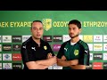 Δηλώσεις Imanol Idiakez / Nacho Cases-AEK
