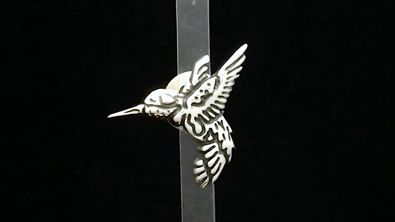 Hummingbird Tie Tack Lapel Pin by Paxton Jewelry