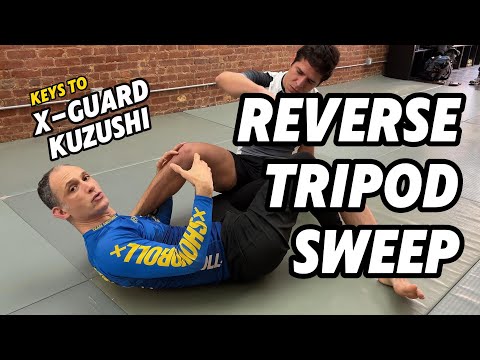 Reverse Tripod - Learn X-Guard Kuzushi (BJJ No Gi)
