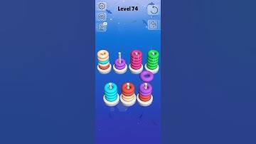 Sort stack level 74 Gameplay walkthrough