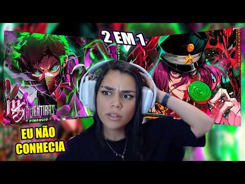 REACT 2 EM 1 - Pinóquio | Mentiras & João (Tales of Destruction) - Maria | M4RKIM