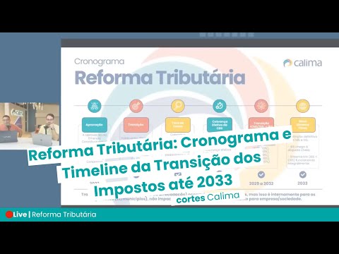 📌Reforma Tributária: Cronograma e Timeline da Transição dos Impostos até 2033 - video from Projetus TI