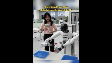 🤖 Born Smart? See How Robots Learn to Work Like Us #robot #chinatech #futuretech