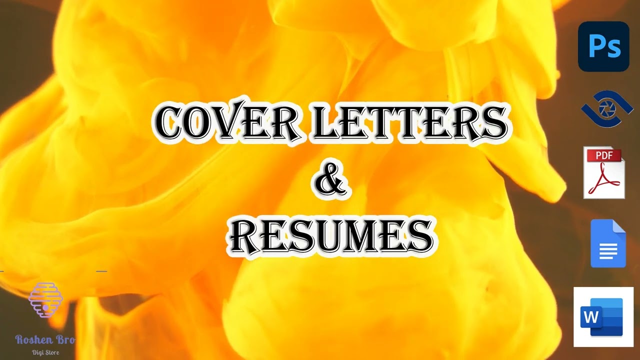Cover Letters & Resume Designs