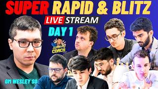 WESLEY SO IS BACK! DAMI MALAKAS NA KALABAN! GTC Super Rapid & Blitz Poland  Day 1 screenshot 1