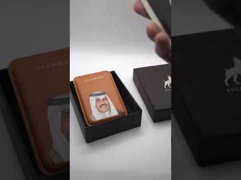 محفظة الكويت المغناطيسية للايفون         