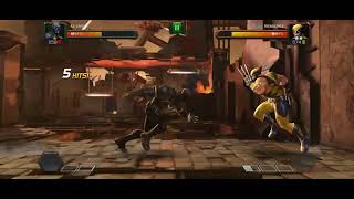 Black panther vs Wolverine | marvel contest of champions screenshot 1