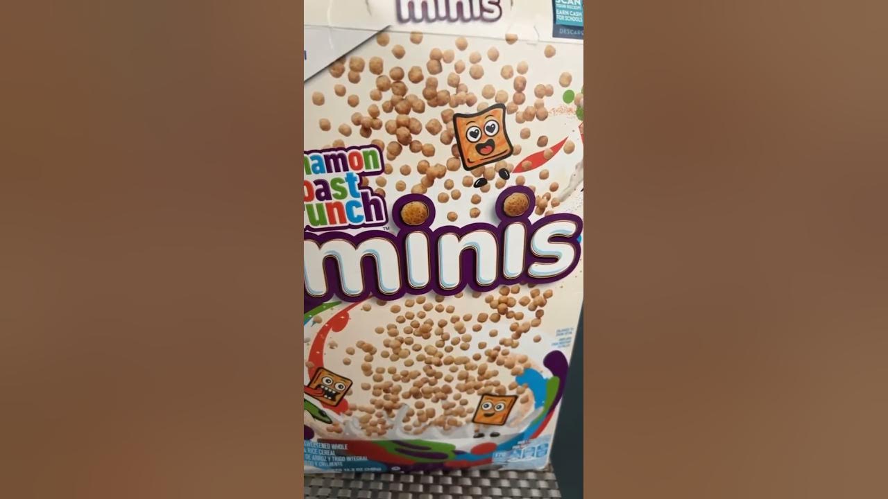 Cinnamon Toast Crunch Minis Cereal Review YouTube