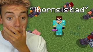 He killed the whole server using THORNS...