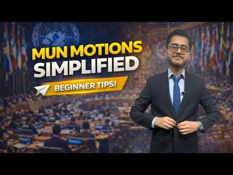 MUN Motions Breakdown | Complete Rules of Procedure Guide