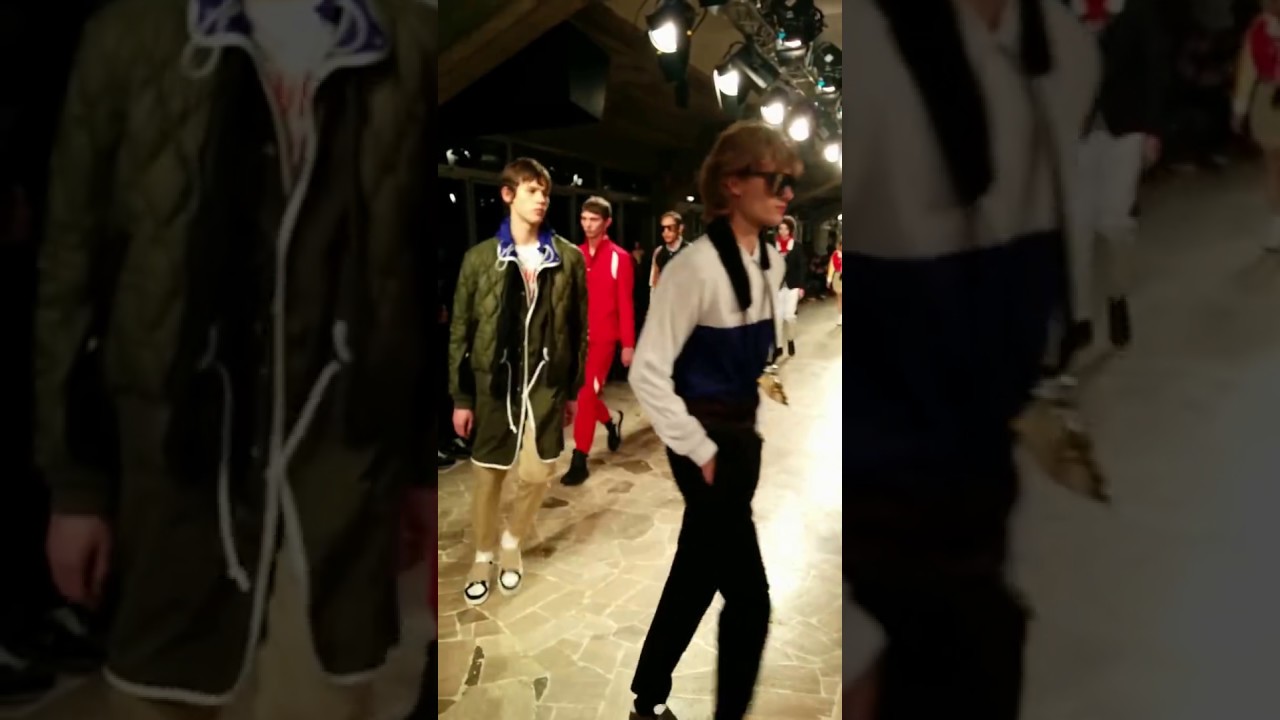 TIM COPPENS FASHION SHOW  F/W COLLECTION PITTI UOMO