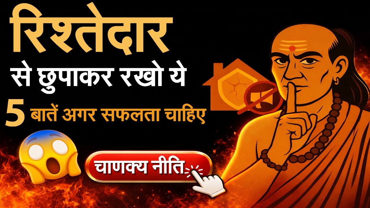 भूलकर भी रिश्तेदारों को ये 5 बातें मत बताना, जिंदगी बर्बाद हो जायेगी | Chanakya Niti