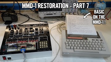 MMD-1 Mini Micro Designer Part 7: Running the original Microsoft BASIC