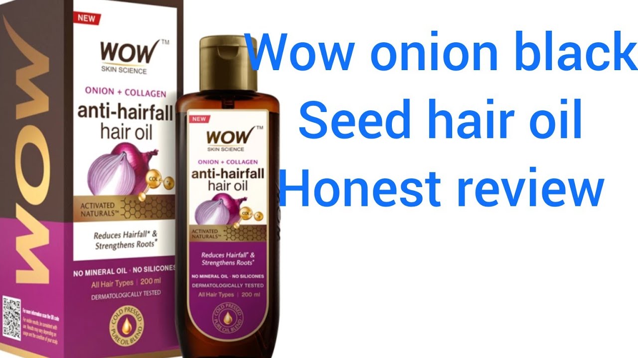 wow onion black seed hair oil review। onion hair oil honest review । Cute Tanuja Vlogs