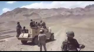 Afghan army's Humvee gets blown up