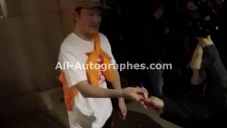 Shido Nakamura signing autographs in Paris