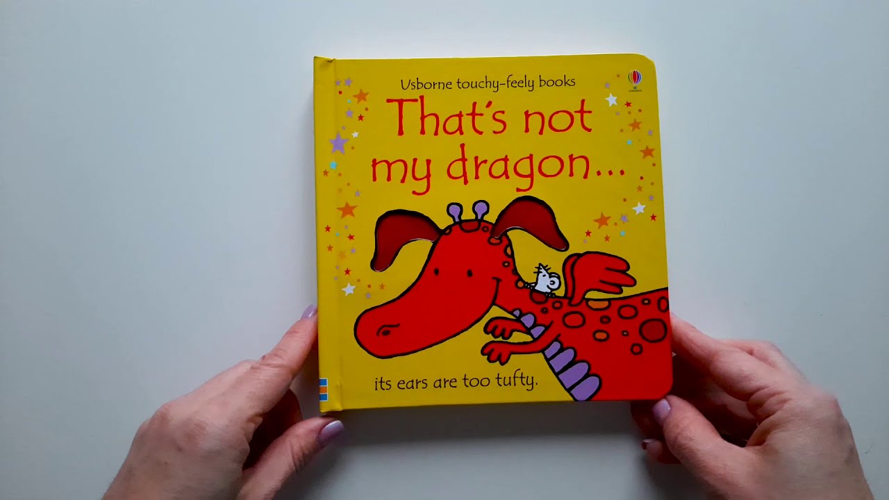 That's Not My Dragon – Livre Sensoriel Et Marionnette à Doigts – Dès La Naissance – Cadeau éveil Bébé