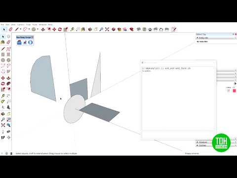 Ruby for SketchUp | Run Ruby Script