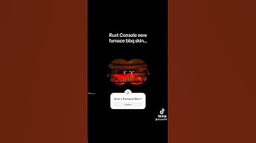 Rust Console New Furnace bbq skin…#shorts #rust #rustconsole