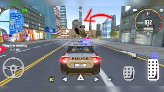 Car Simulator Civic Multiplayer - Driving Police Car (Honda Civic) in City - Android Gameplay screenshot 4