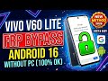 Vivo V60 Lite FRP Bypass Android 16 | All Vivo Android 16 Google Account Unlock No PC 2026