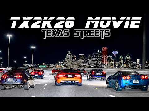 TX2K26 Movie - Some of the Best Street Racing in Texas! (1,000hp + COPS!)