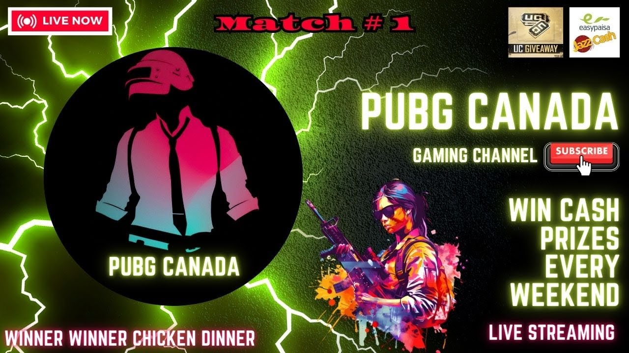 PUBG Canada Live Rooms