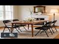Folding Dining Chairs Set of 4 Modern PU Leather Folding Chairs