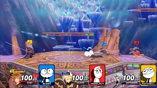 Sora in Smash Bros. Early Look!