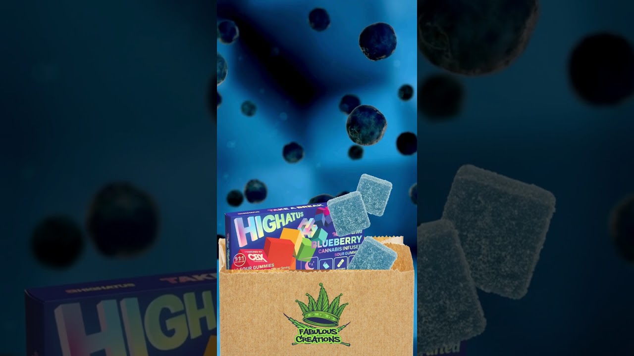 Highatus Blueberry Gummies