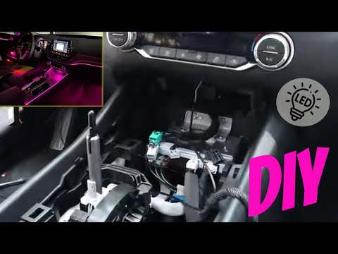 Nissan | How To AMBIENT led LIGHT install / DETAILED installation STEP by STEP | PART 2/2