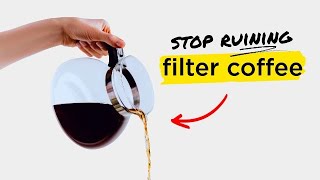 I Studied 50 YEARS of Filter Coffee. Here’s the PERFECT Recipe. (Ft. Wilfa Svart Coffee Maker)