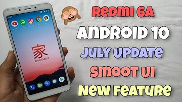Redmi 6A Android 10 July Update | New Gesture & Animations | Bootleggers Os