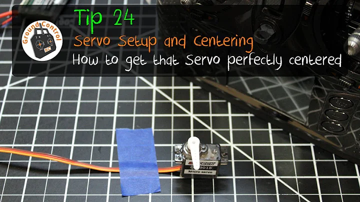 RC Tip #24 - Servo Setup & Centering - Get that Servo perfectly Centered