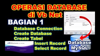 Database Operations Part 1 | Create Database, Select and Insert Record to VB .Net ListView Database Operations Part 1 | Create Database, Select and Insert Record to VB .Net ListView