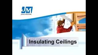 Insulating Ceilings with Johns Manville