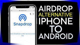 Airdrop Alternative for Transferring files Cross PLatform Snapdrop screenshot 3