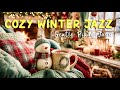 Cozy Winter Jazz Café Ambience ❄️ / Gentle Bossa Nova Piano & Warm Jazz Music for Study & Relax