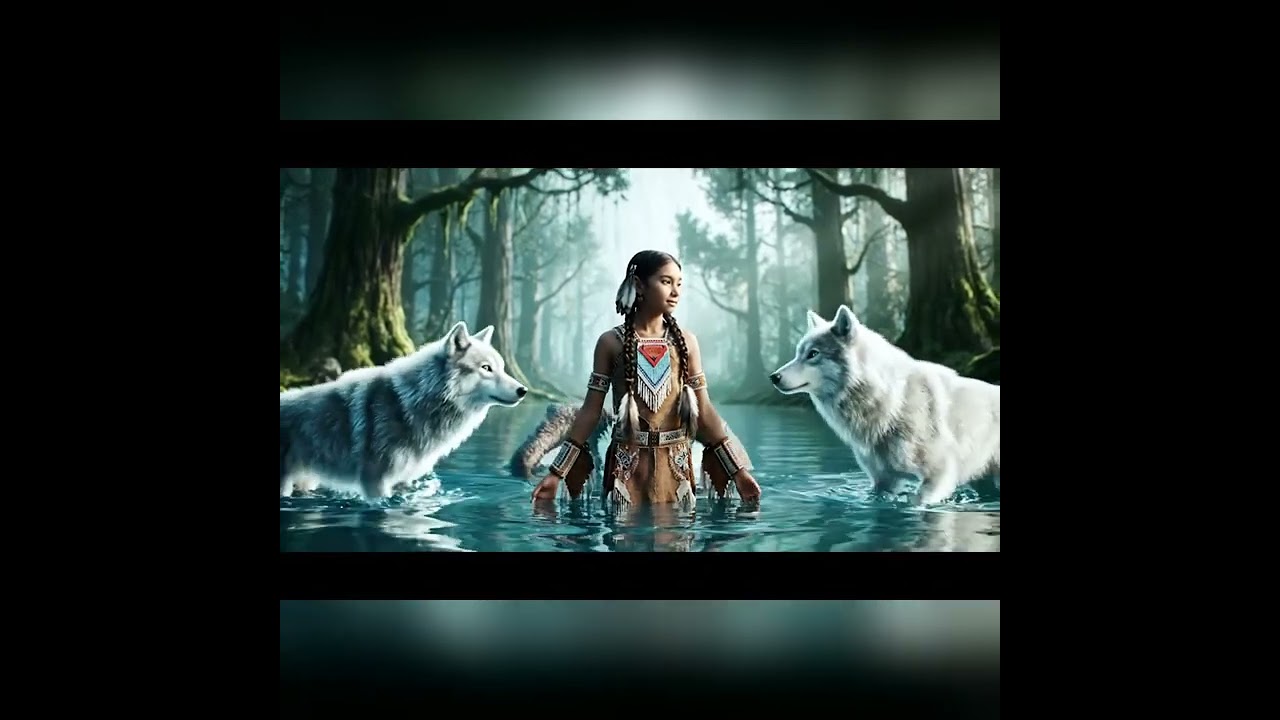 animals emerging from water 