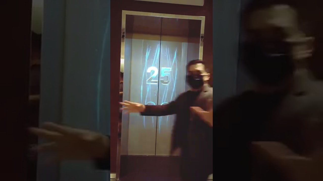 Lift Speed Burj khalifa 🇦🇪